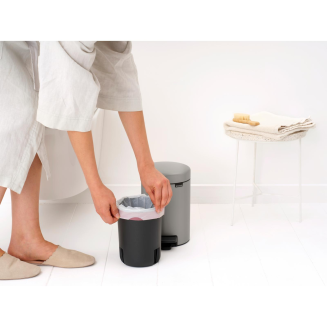 Kosz łazienkowy Brabantia NewIcon 3 l Soft Grey - 4