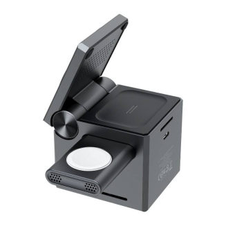  CHOETECH T632-F 15W 3-in-1 Inductive Charger (Black) - 2