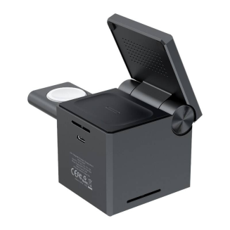  CHOETECH T632-F 15W 3-in-1 Inductive Charger (Black) - 3