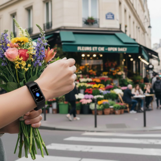 Smartband Gravity Czarny GT40-1 - 8