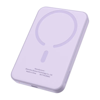 Magnetyczny mini powerbank Baseus 5000mAh 20W (fioletowy) - 7
