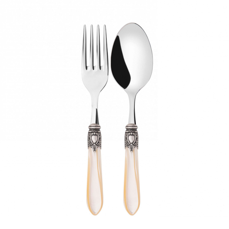 Zestaw do serwowania Casa Bugatti Oxford Ivory/Old Silver