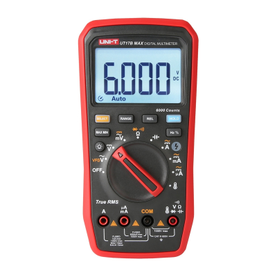  Uni-T True RMS UT17B MAX Digital Multimeter