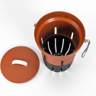 Podziemny kompostownik Urbalive cynamonowy 26.5 cm - 3