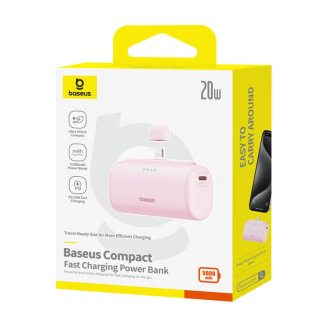  Power bank BASEUS Compact IP 5000mAh 20W (pink) - 4