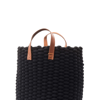 Kosz na pranie Aquanova Rudon Black 55 cm - 2