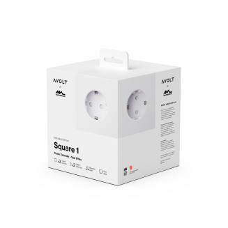 Listwa zasilająca Avolt Square 1 z podwójnym USB-C 30 W i podstawą magnetyczną 3 m opalizująca biel - 3