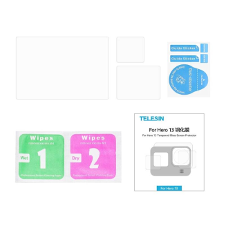  TELESIN 3-in-1 Tempered Glass for GoPro Hero 13 Black - 2