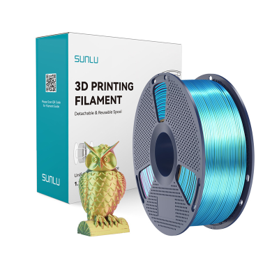  Filament SUNLU PLA+ Silk Tri-Color 1.75mm 1kg (red-yellow-green)
