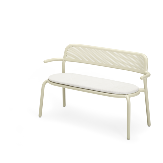 Poduszka na ławkę Fatboy Bankski Toní White | CENA SPRING SALE - 2