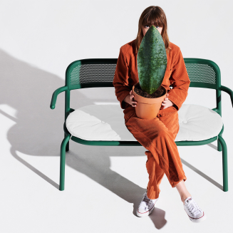 Poduszka na ławkę Fatboy Bankski Toní White | CENA SPRING SALE - 4