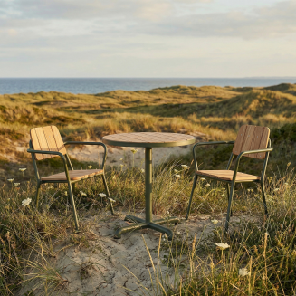 Stolik ogrodowy SACKit Kirra Café Table Olive ∅70 cm - 5
