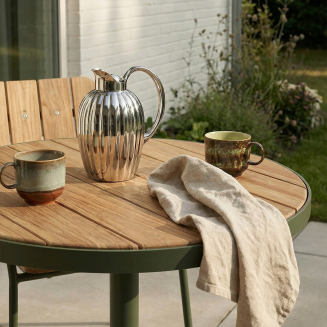 Stolik ogrodowy SACKit Kirra Café Table Olive ∅70 cm - 3