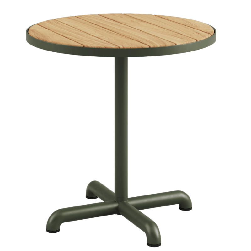 Stolik ogrodowy SACKit Kirra Café Table Olive ∅70 cm
