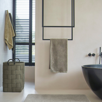  Aquanova Mauro Truffle bathroom rug 80x160 cm - 6