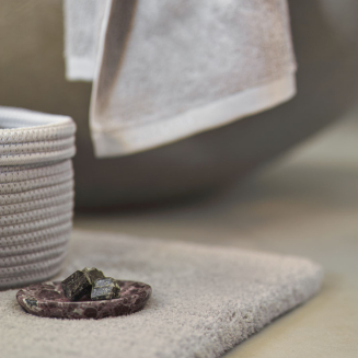  Aquanova Mauro Truffle bathroom rug 80x160 cm - 4