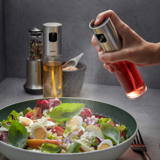 Zestaw 2 butelek z rozpylaczem na ocet i oliwę Gefu Neva - 4