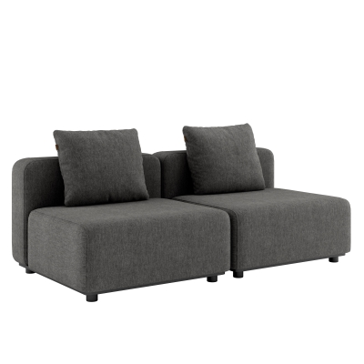 Sofa ogrodowa SACKit Cobana Lounge Sofa 2 Seater Grey