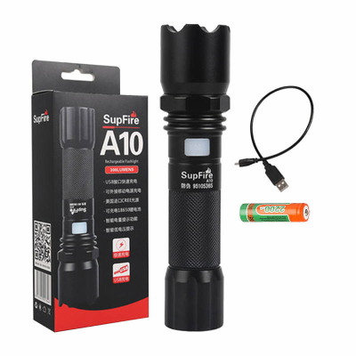  SUPERFIRE A10 550lm USB Flashlight