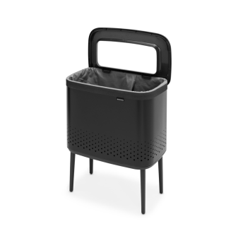 Kosz na pranie Brabantia Bo 60l czarny matowy - 4
