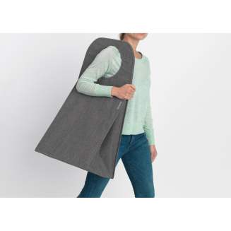 Składany kosz na pranie Brabantia 55l pepper black - 3