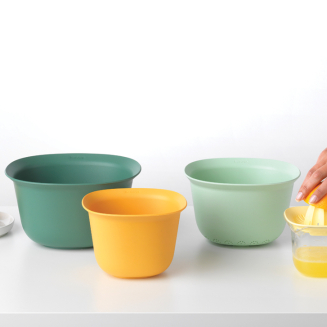 Brabantia Tasty+ kitchen bowl set - 3
