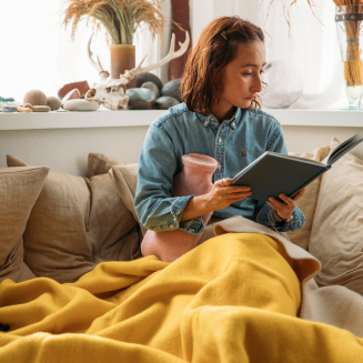 Koc Lapuan Kankurit TUPLA orange-rose 130x180 cm - 3