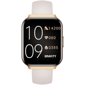 Smartwatch Gravity Różowe Złoto Pasek + Bransoleta GT44-2 - 7