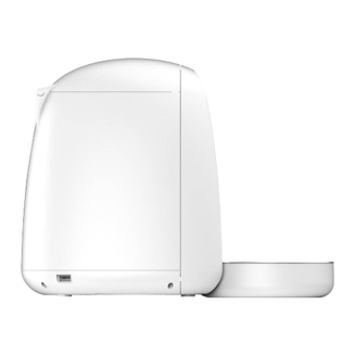 Inteligentny dozownik karmy z plastikową miską WIFI mini Dogness (biały) - 5