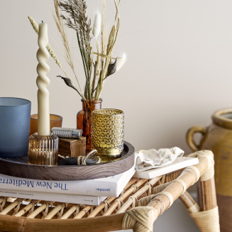 Zestaw 5 świeczników z tacą Bloomingville Sanga Brown - 3