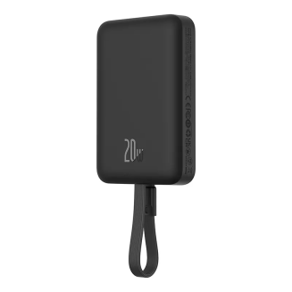 Powerbank magnetyczny Baseus Magnetic Mini 10000mAh, Lightning 20W MagSafe (czarny) - 5