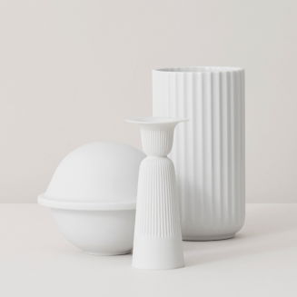 Wazon Lyngby 12 cm ciemnozielony - 2