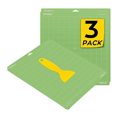 Mata do cięcia HTVRONT 34.8cm x 37cm 3 szt. (zielona)