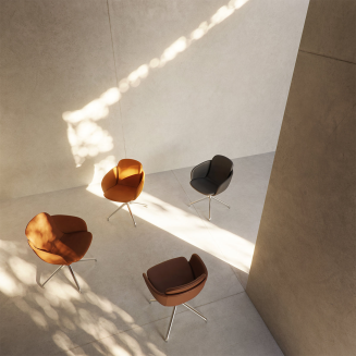 Krzesło obrotowe SACKit Chair no. One S2 Luna Sandstone | Silver - 5
