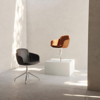Krzesło obrotowe SACKit Chair no. One S2 Luna Sandstone | Silver - 4
