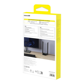 Adapter Wi-Fi BASEUS FastJoy 1800Mbps (czarny) - 8