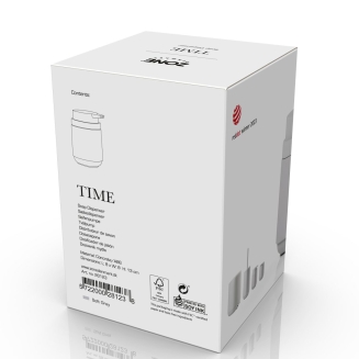 Dozownik do mydło Zone Denmark Time Soft Grey 0.22l - 3