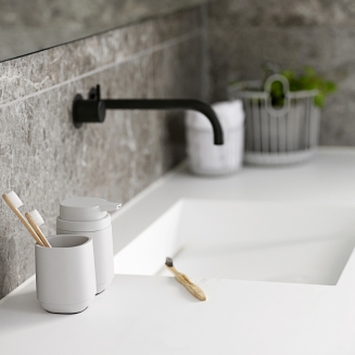 Dozownik do mydło Zone Denmark Time Soft Grey 0.22l - 4