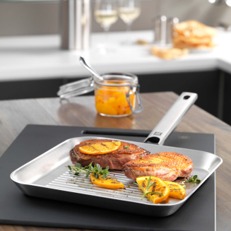  Zwilling Plus steel grill pan - 24 cm - 3