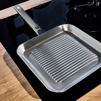 Stalowa patelnia grillowa Zwilling Plus 24 cm - 6