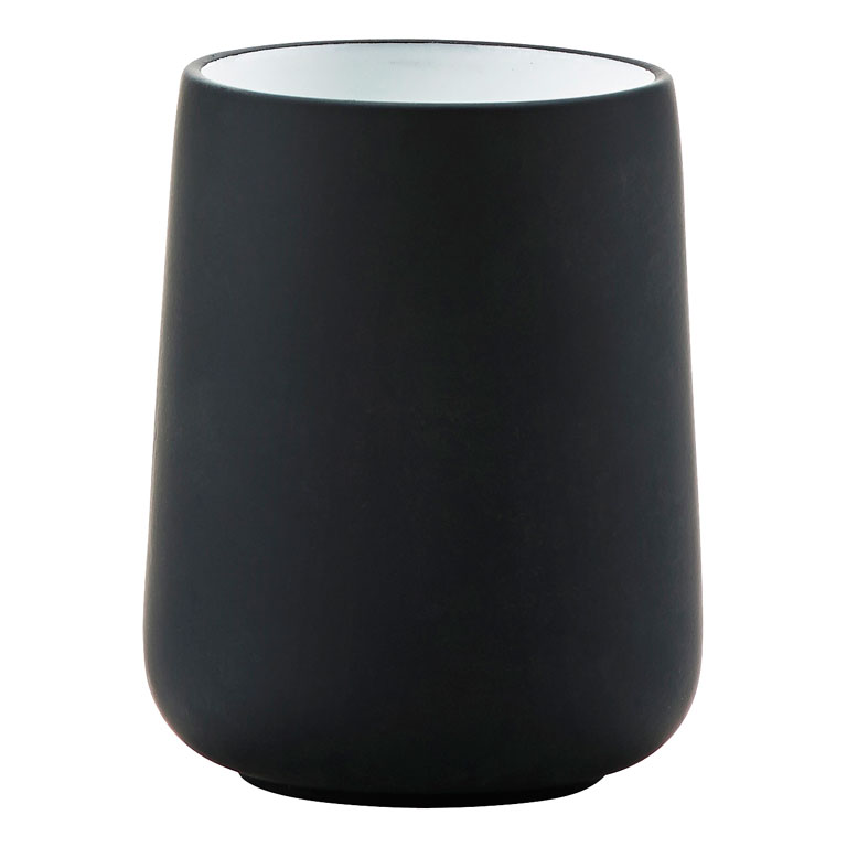  Zone Denmark Nova Black Toothbrush Cup