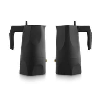 Kawiarka Alessi Ossidiana na 3 filiżanki czarna - 3
