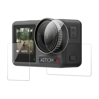 Szkło hartowane TELESIN do DJI Osmo Action 5/4/3 - 2