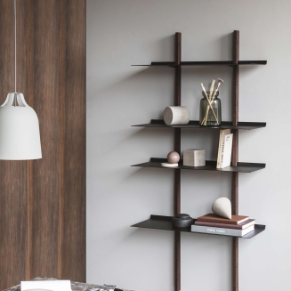  Set of 2 Eva Solo Smile Black shelves 80x20 cm - 5