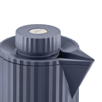 Alessi Plisse thermos 1l, gray - 2