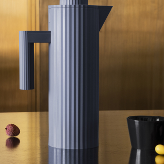 Alessi Plisse thermos 1l, gray - 4