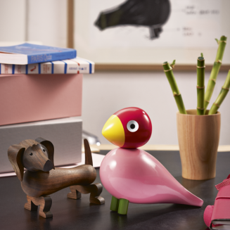  Wooden figurine Kay Bojesen Dog 10 cm - 5