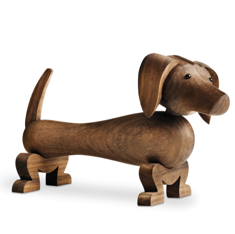 Figurka drewniana Kay Bojesen Piesek 10 cm