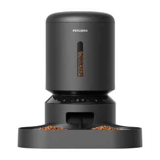 Dozownik karmy Petlibro Granary z podwójną miską, Wifi, 5L(czarny) - 2