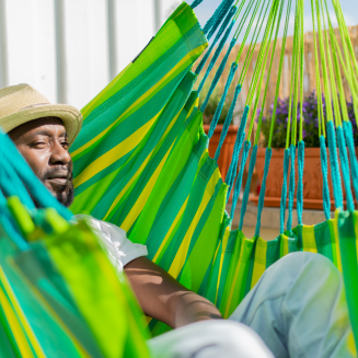Fotel hamakowy La Siesta Domingo lime comfort - 2